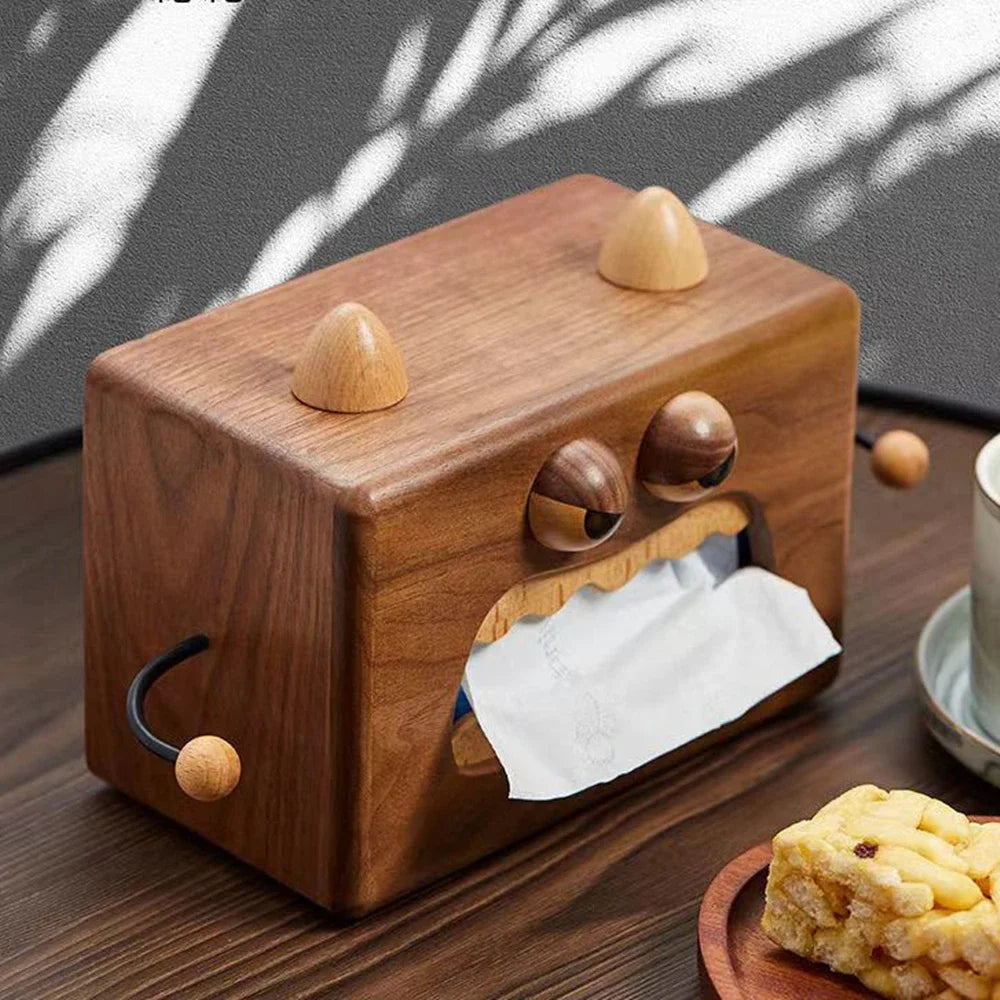 Wooden Tissue Box