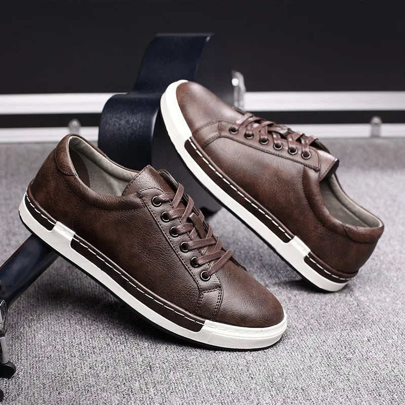 Casual Leather Sneakers