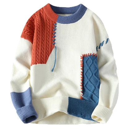 Stitch & Block Knit Sweater