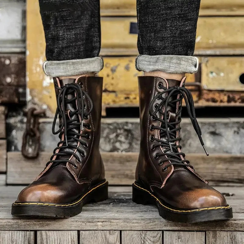 Artisan Crafted Leather Boots