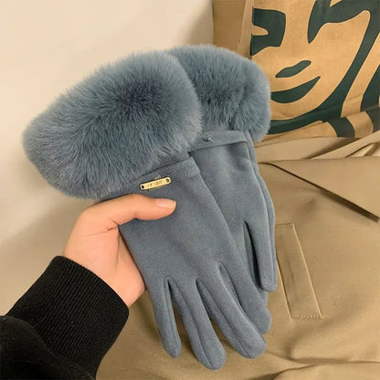 Frost Guard Velvet Gloves