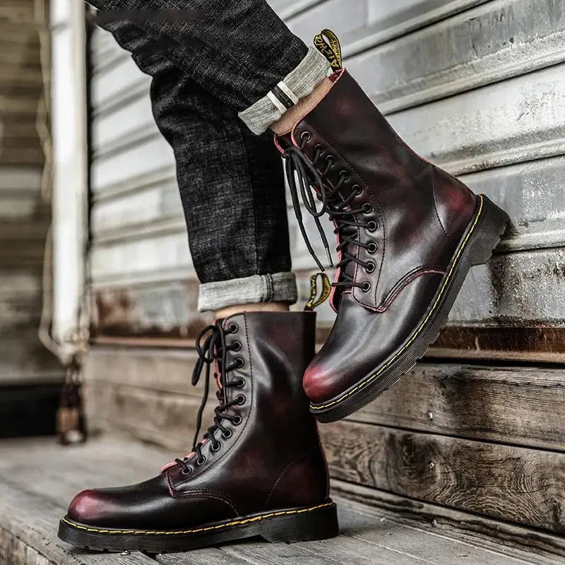 Artisan Crafted Leather Boots