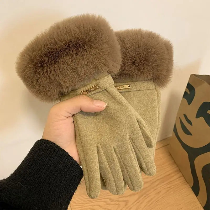 Frost Guard Velvet Gloves