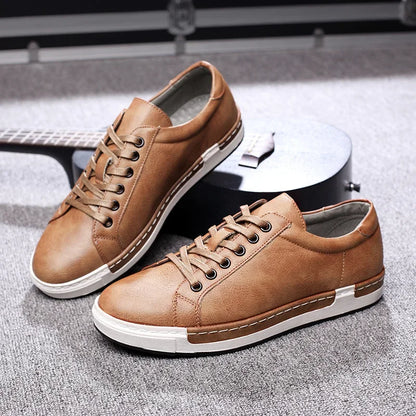 Casual Leather Sneakers