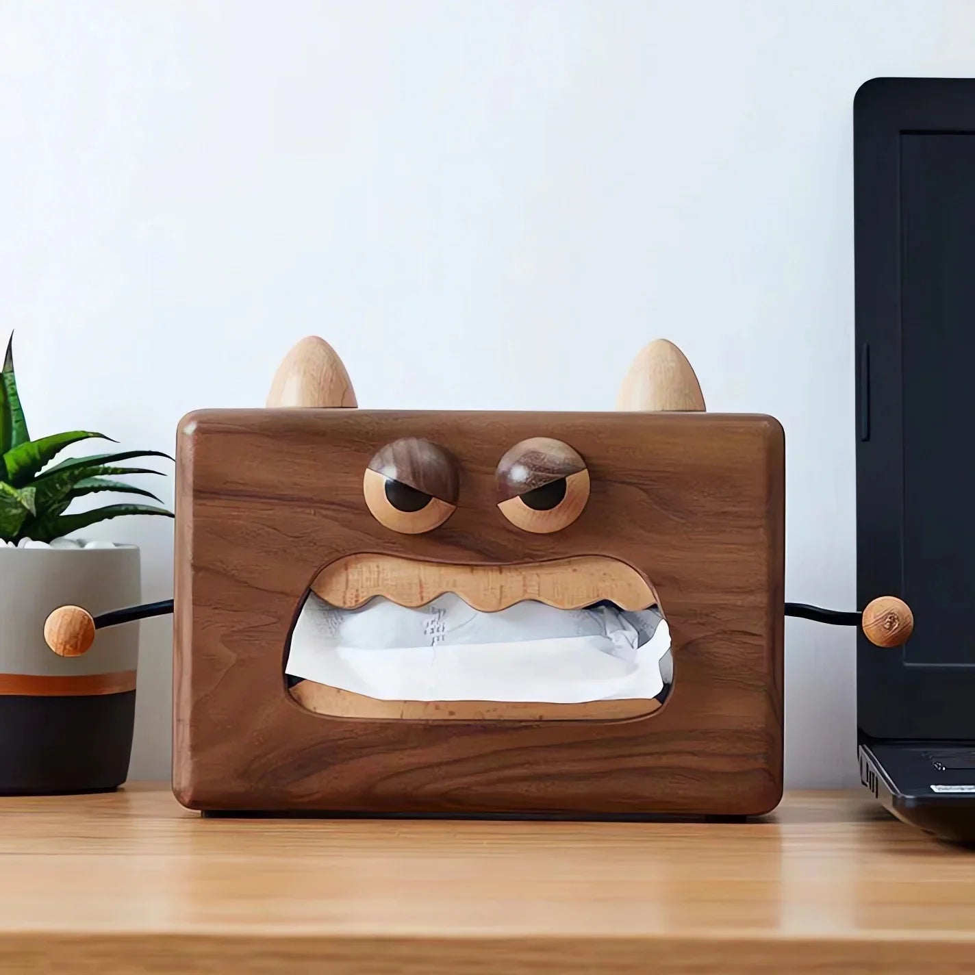 Wooden Tissue Box