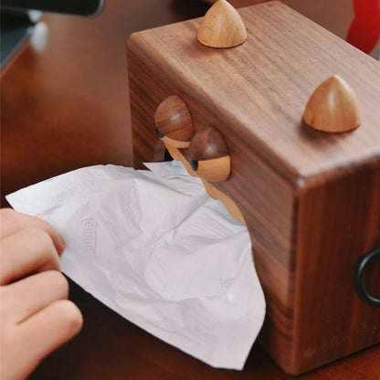 Wooden Tissue Box