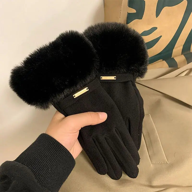 Frost Guard Velvet Gloves