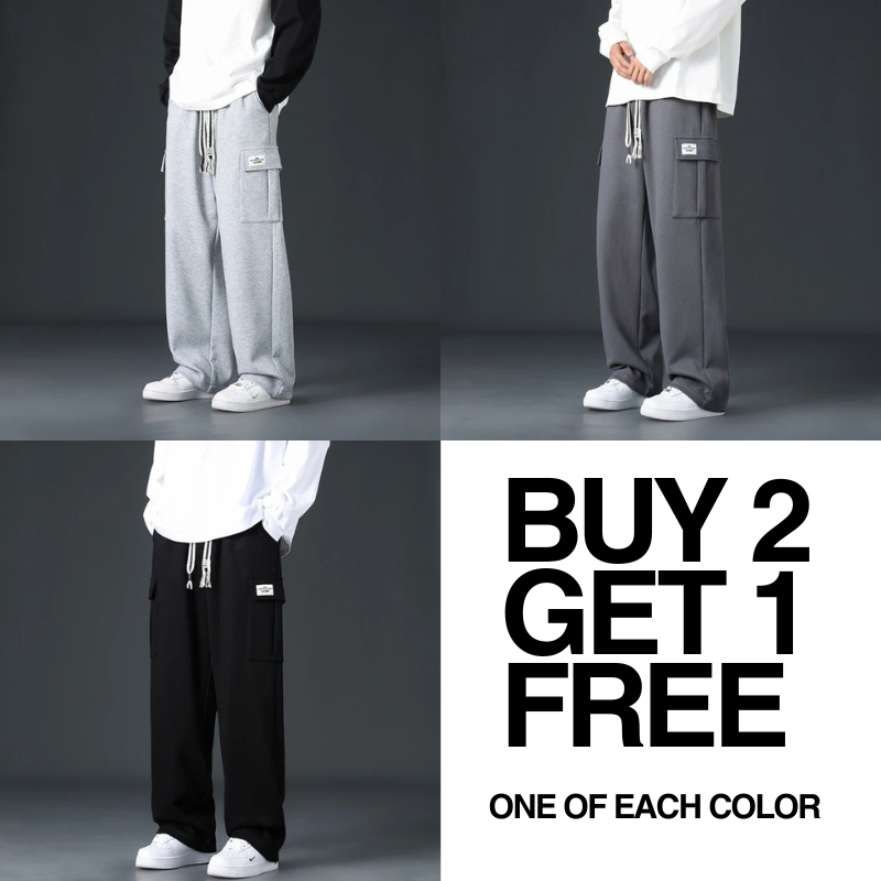 Baggy Cargo Sweatpants