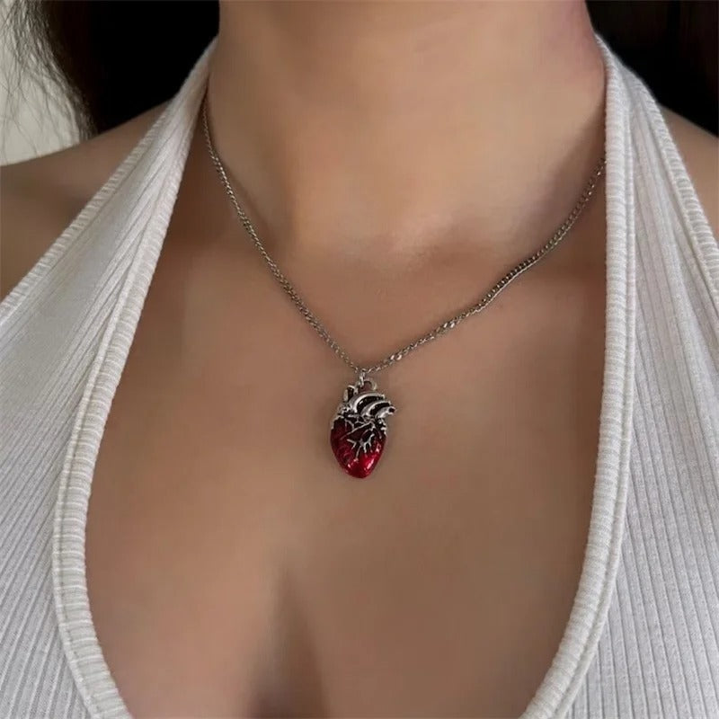 Anatomical Heart Pendant